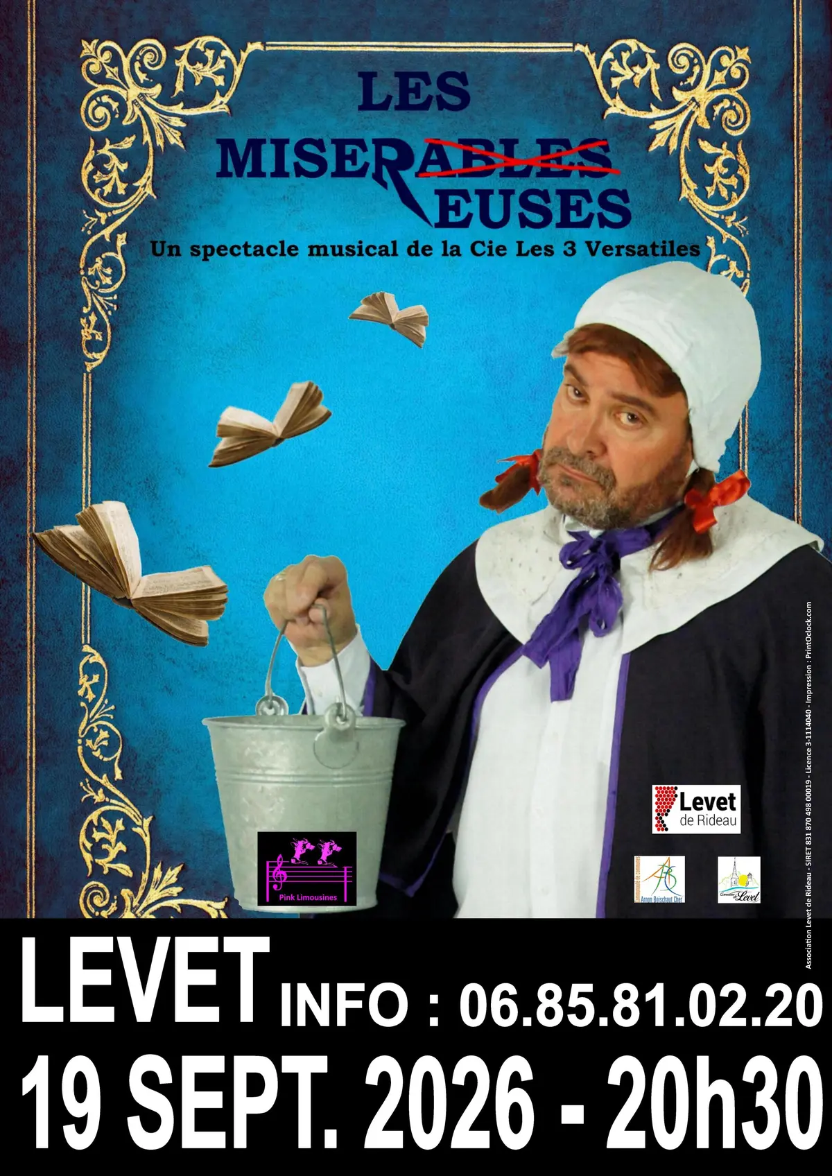 Les Miséreuses - Spectacle musical à Levet