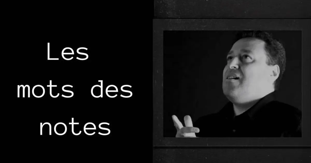 Les mots des notes