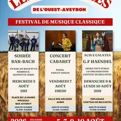 Les musicales de l'ouest Aveyron du plateau de Montbazens