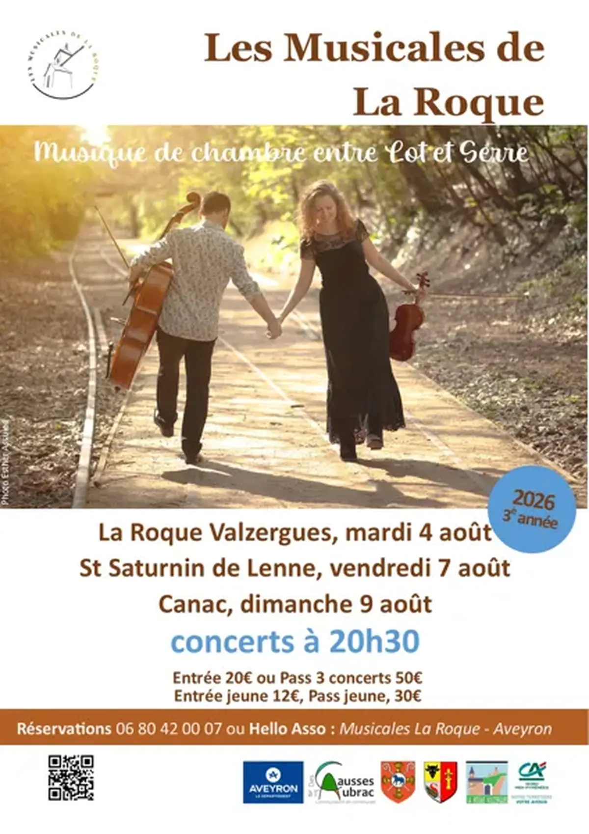 Les Musicales de La Roque à l'église de La Roque Valzergues