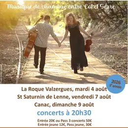 Les Musicales de La Roque en l'église de Saint Saturnin de Lenne
