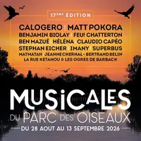 La programmation 2026 des Musicales du Parc des Oiseaux DR