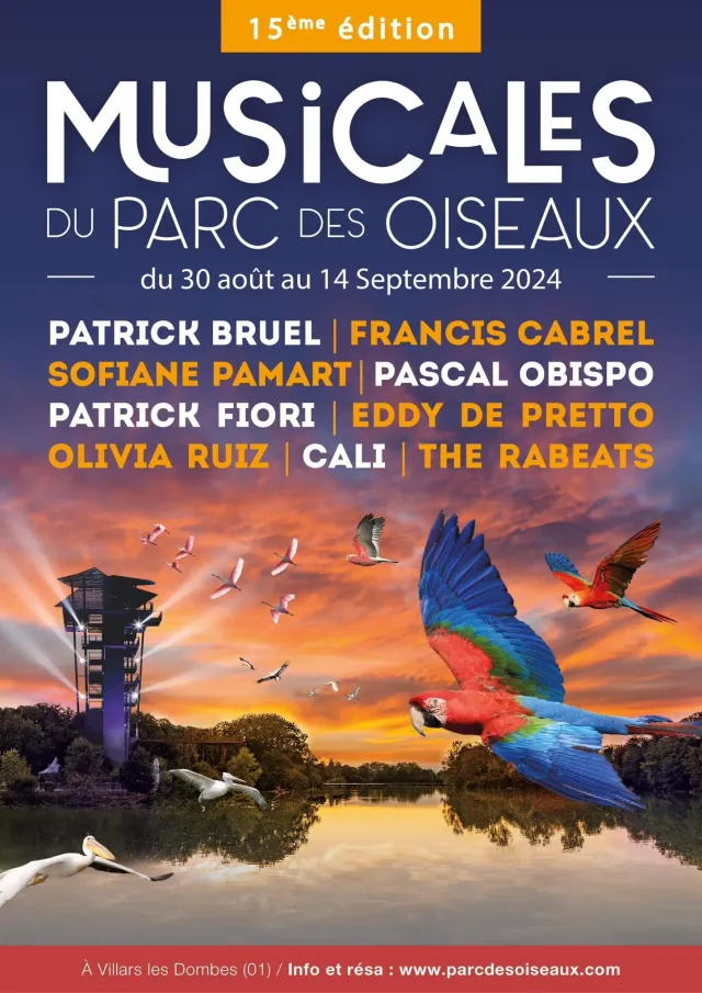 Les Musicales du Parc des Oiseaux [annee]