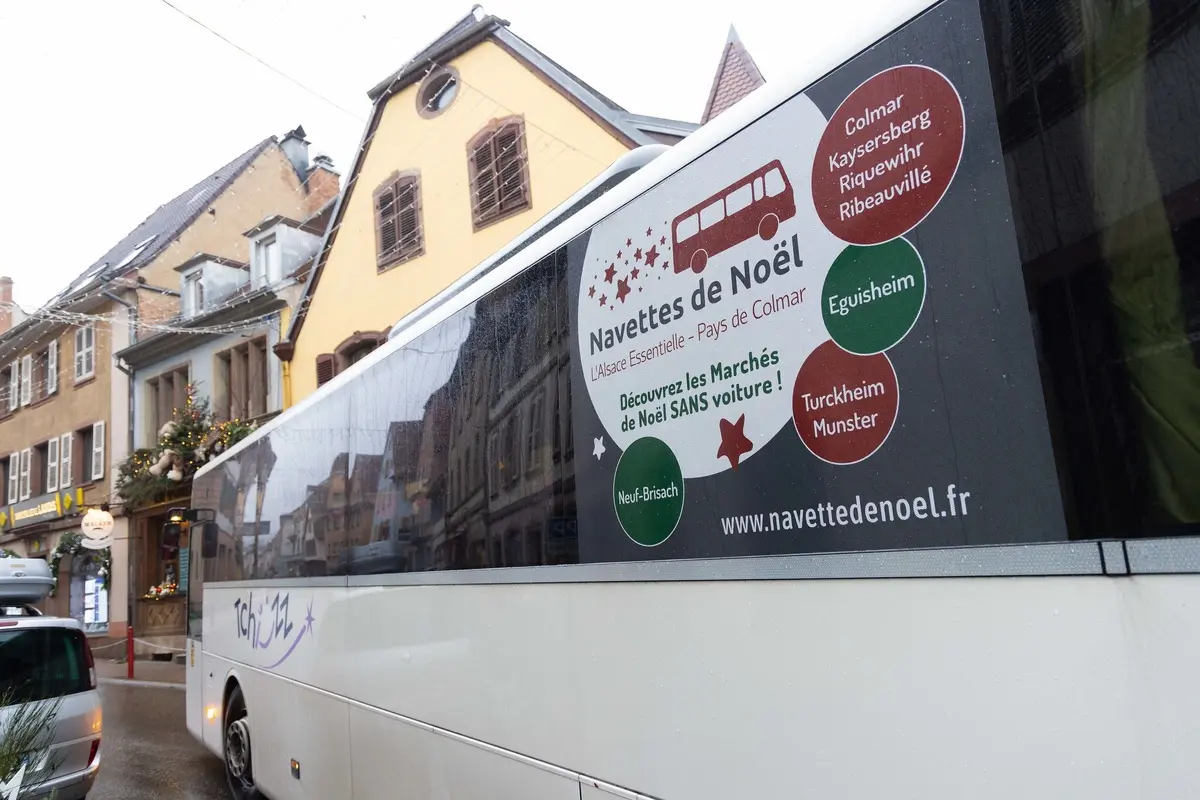 Déplacez-vous facilement à travers le vignoble avec les Navettes de Noël