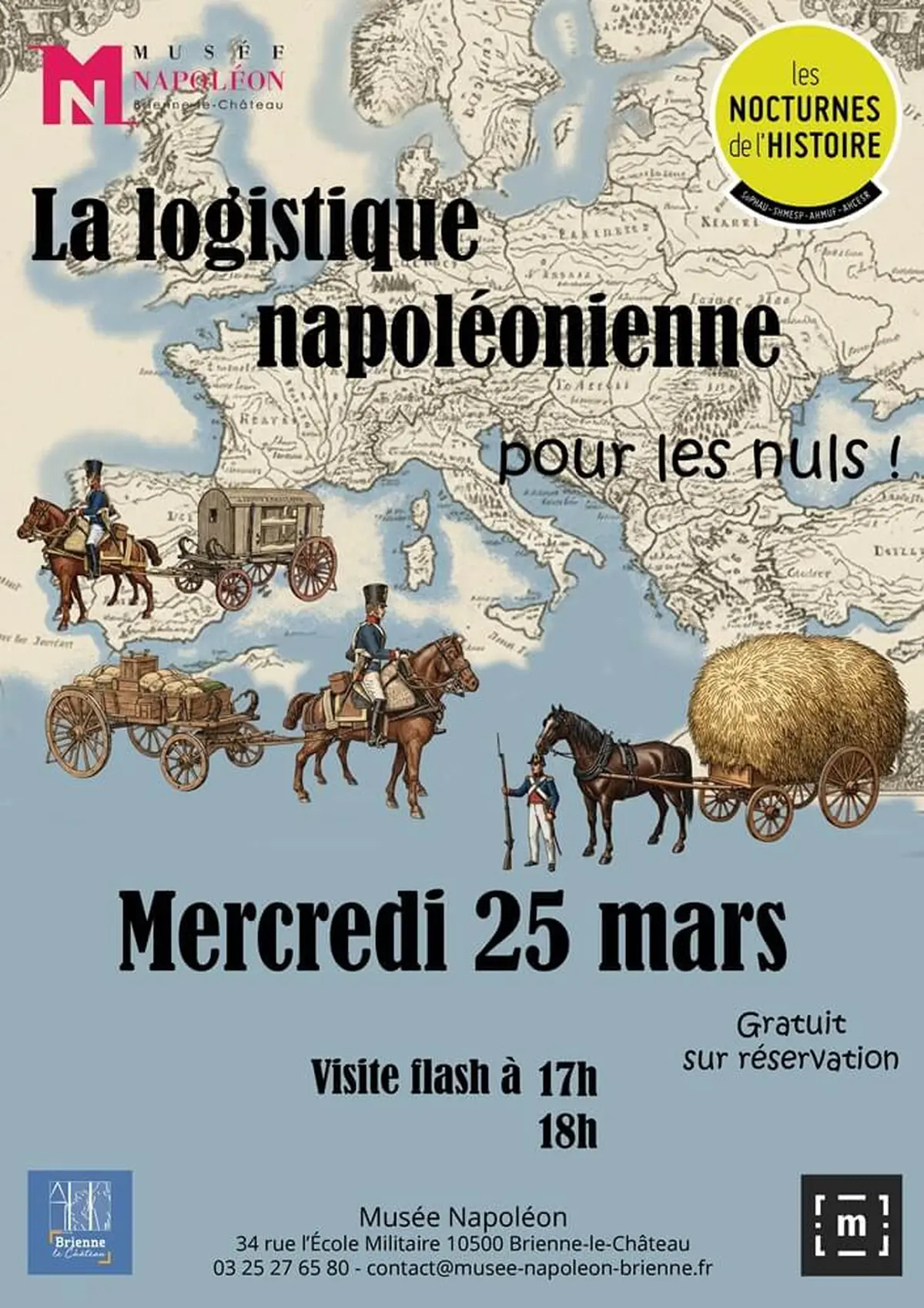 Les Nocturnes de l'Histoire - La logistique Napoléonienne... Pour les nuls !