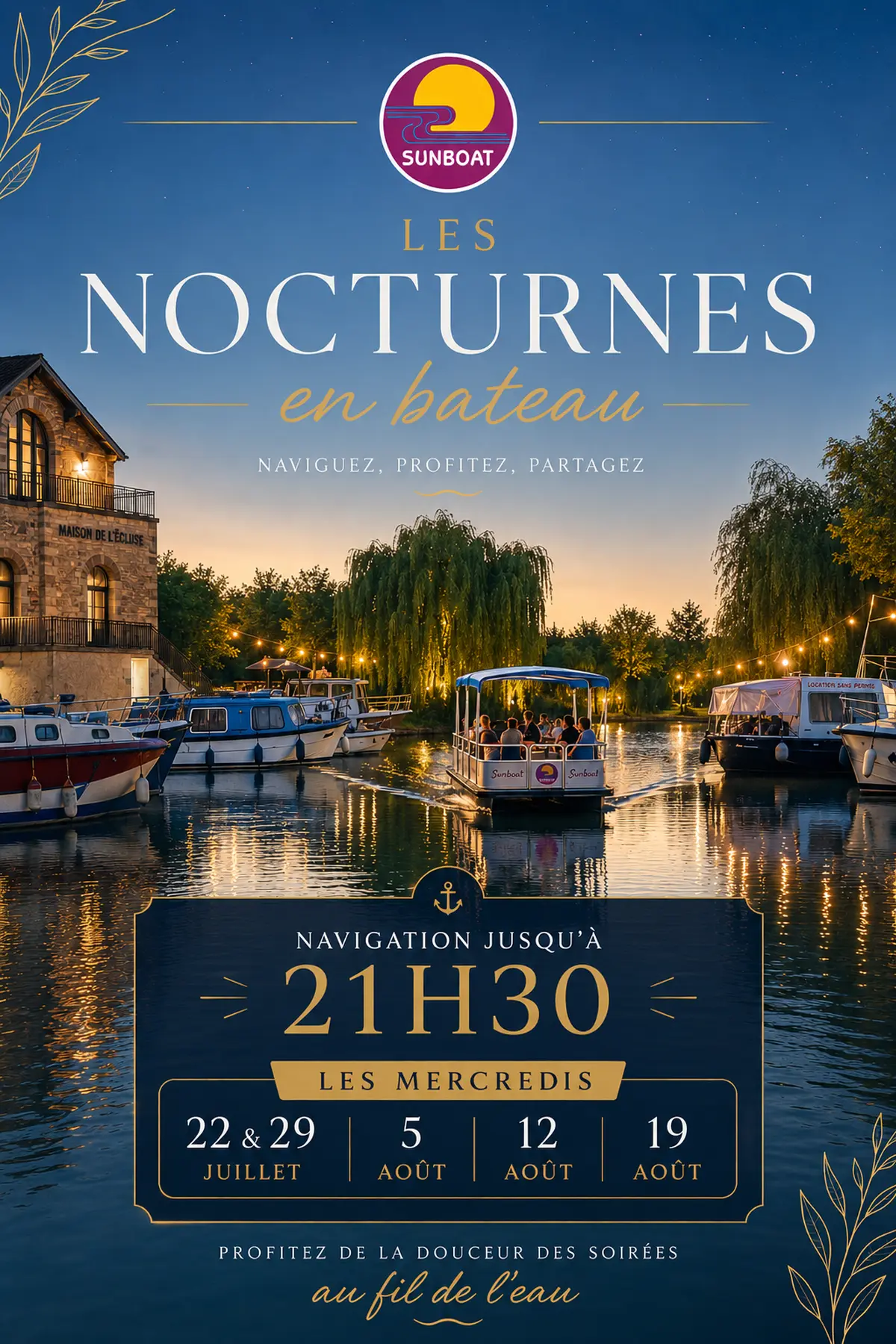 Les Nocturnes En Bateau