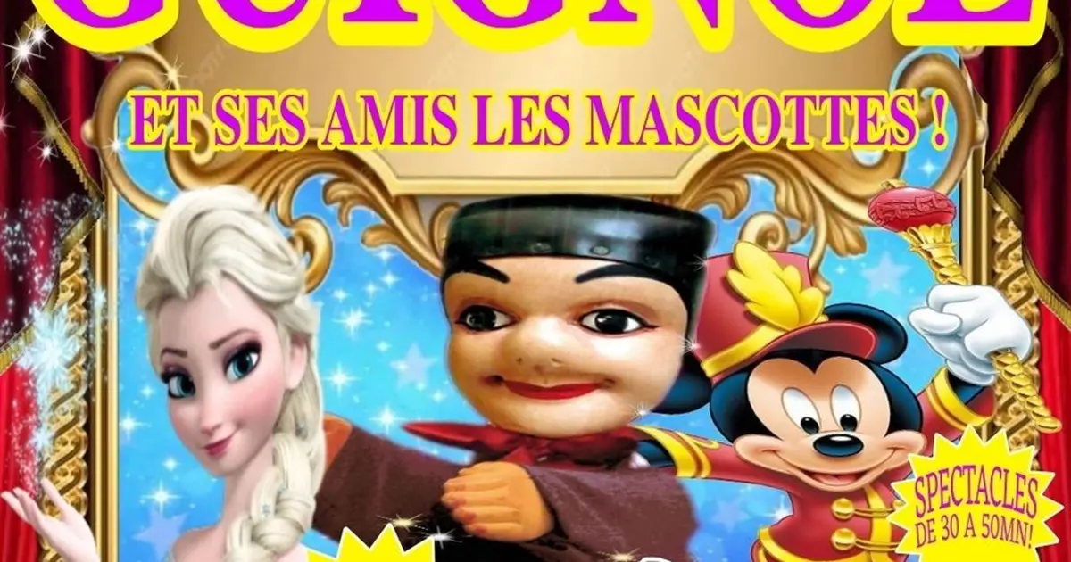 Les Nouvelles Aventures de Guignol et ses amis les Mascottes a Aix en Provence !