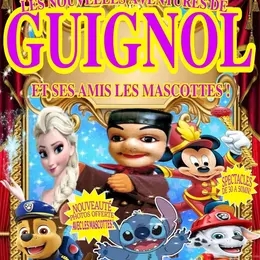 Les Nouvelles Aventures de Guignol et ses amis les Mascottes a Aix en Provence !