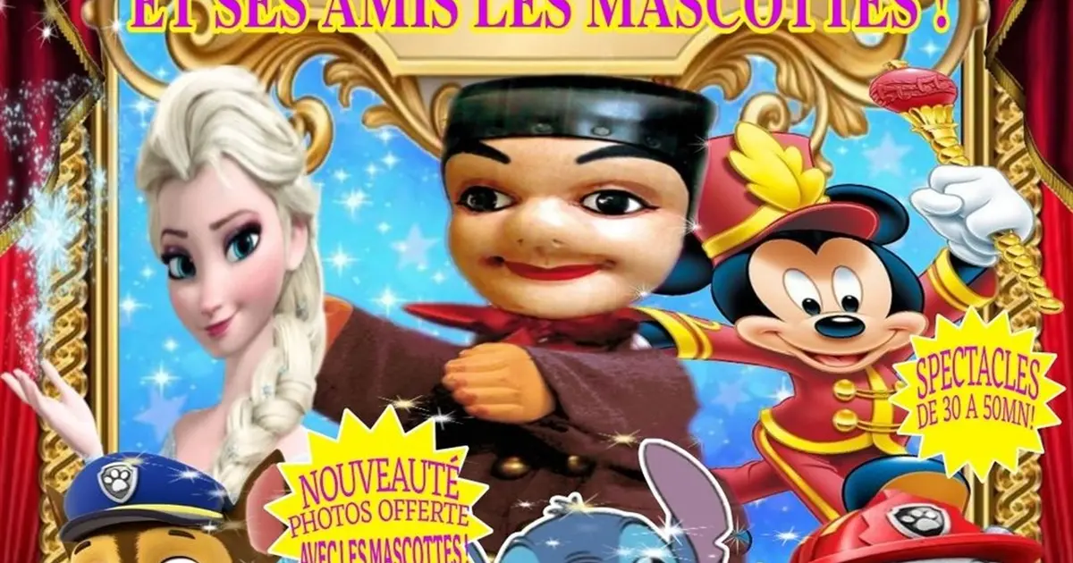 Les Nouvelles Aventures de Guignol et ses amis les mascottes à Plan de Cuques