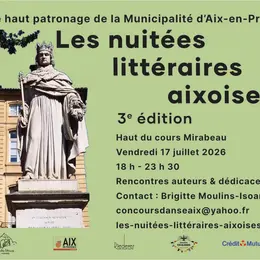 Les nuitées littéraires Aixoises