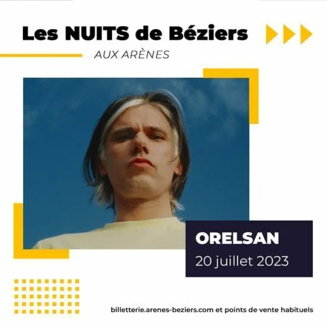 Orelsan en concert à Béziers en 2023