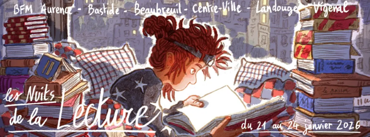 Les nuits de la Lecture - BFM Aurence