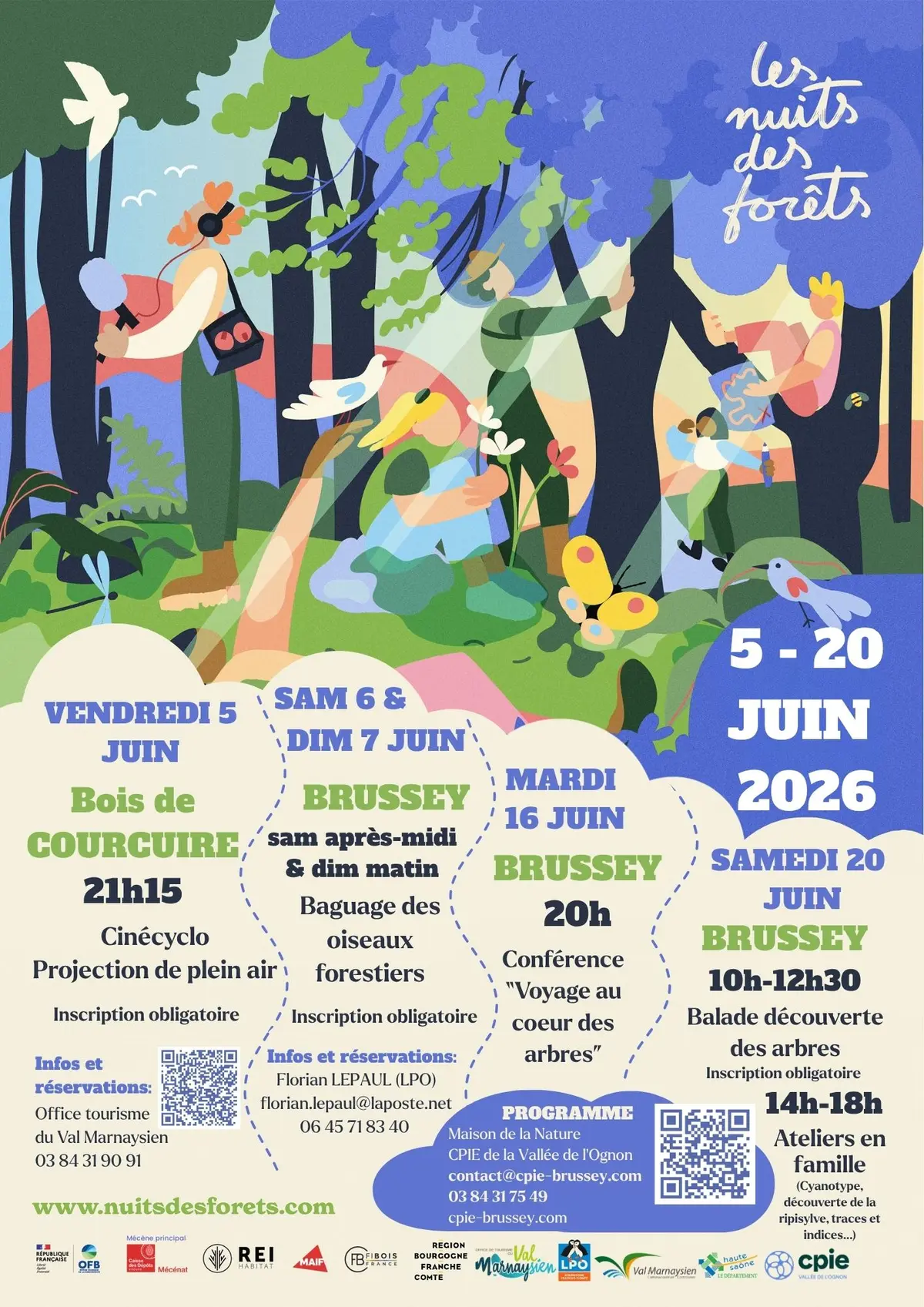 Les Nuits des Forêts : Balade et ateliers