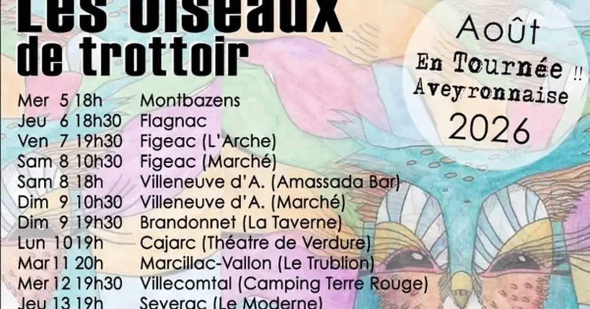 Les oiseaux de trottoir