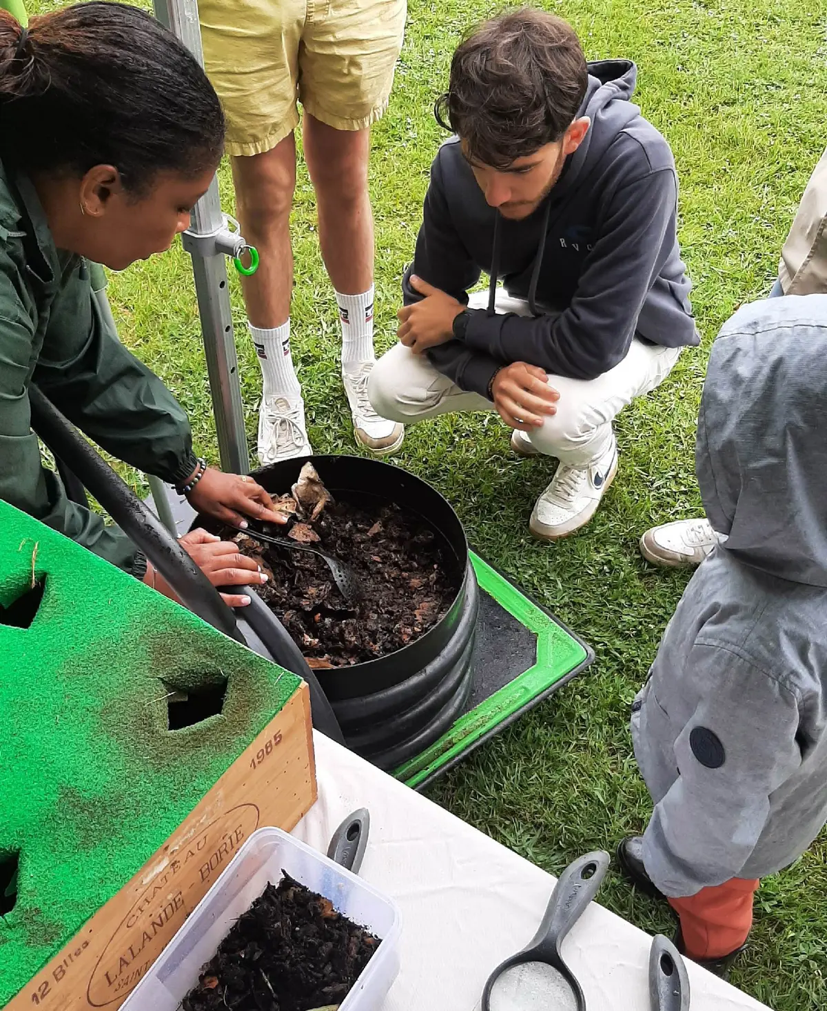 Les ouvriers du compost