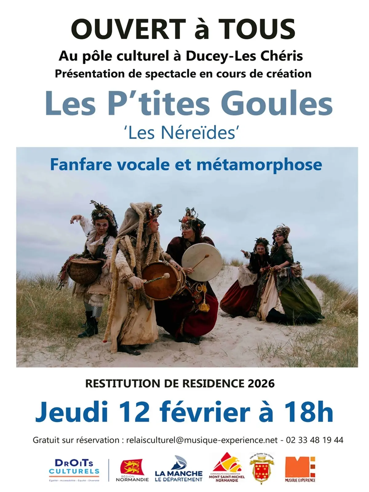 Les P'tites Goules - Spectacle de rue, déambulation chantée et étrange sur le thème de la mer
