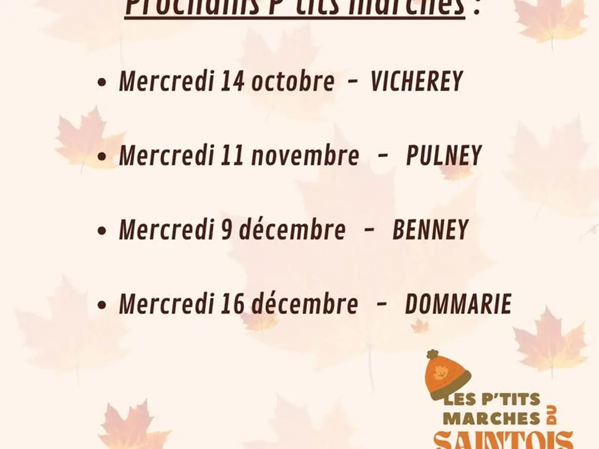 Les p'tits marchés du Saintois