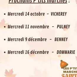 Les p'tits marchés du Saintois