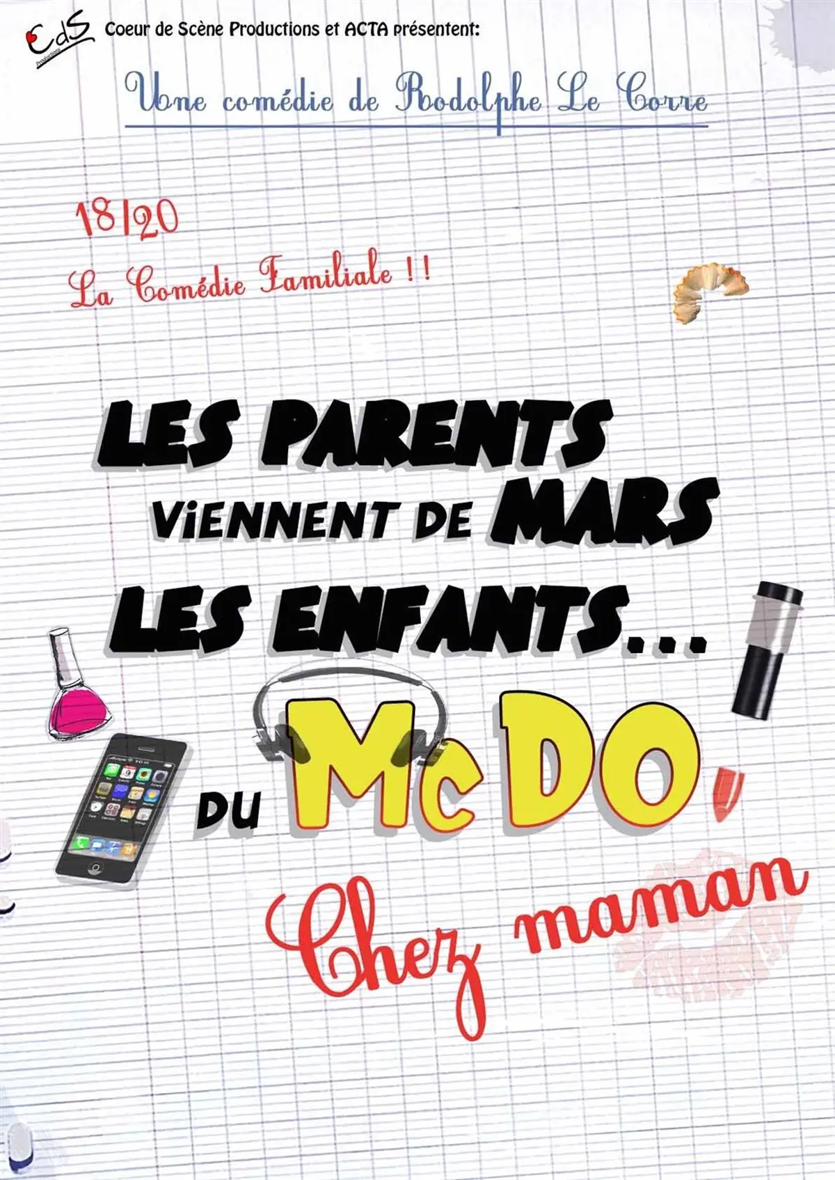 Les parents viennent de Mars, les enfants du McDo