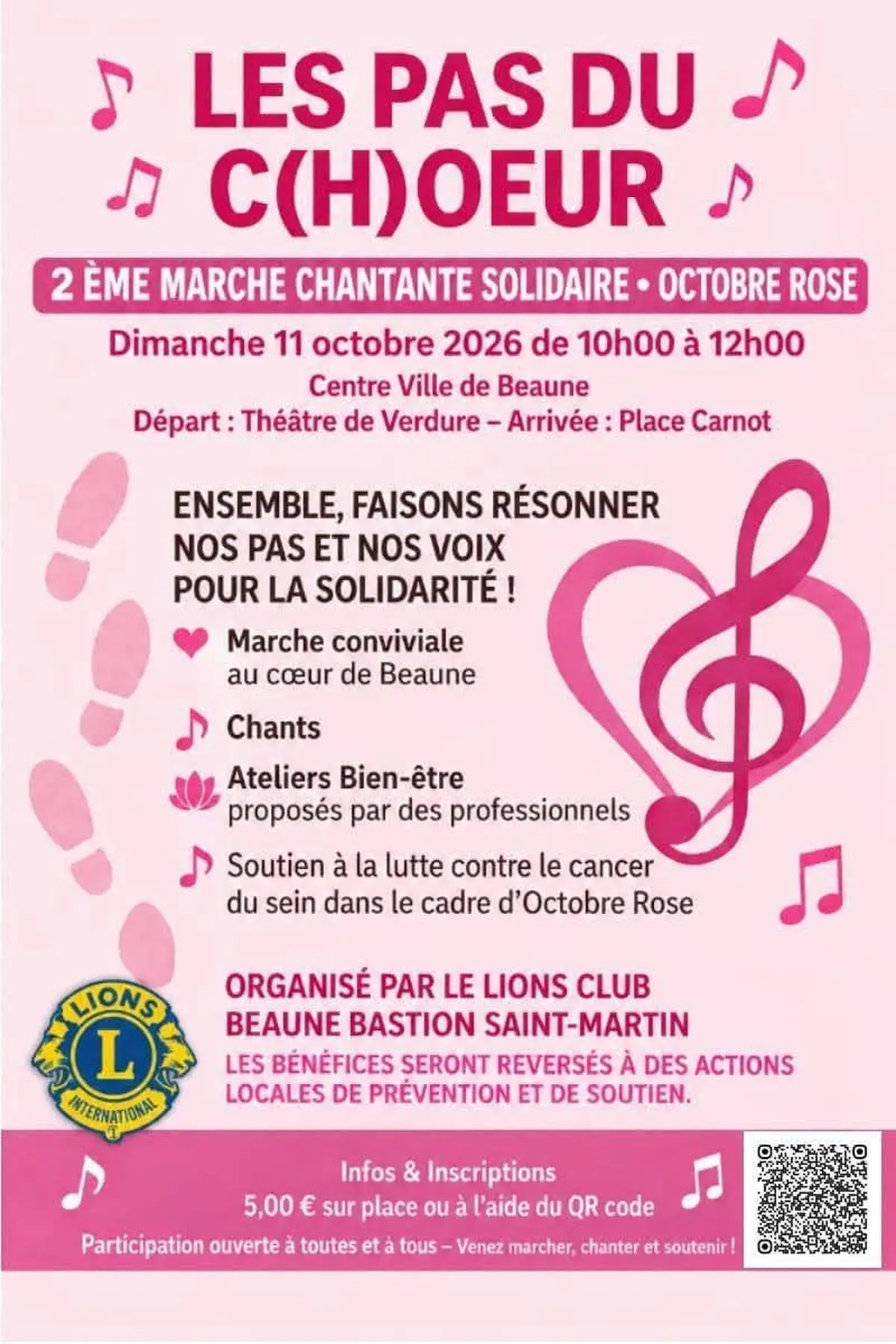 Les Pas du C(h)oeur - Marche chantante solidaire