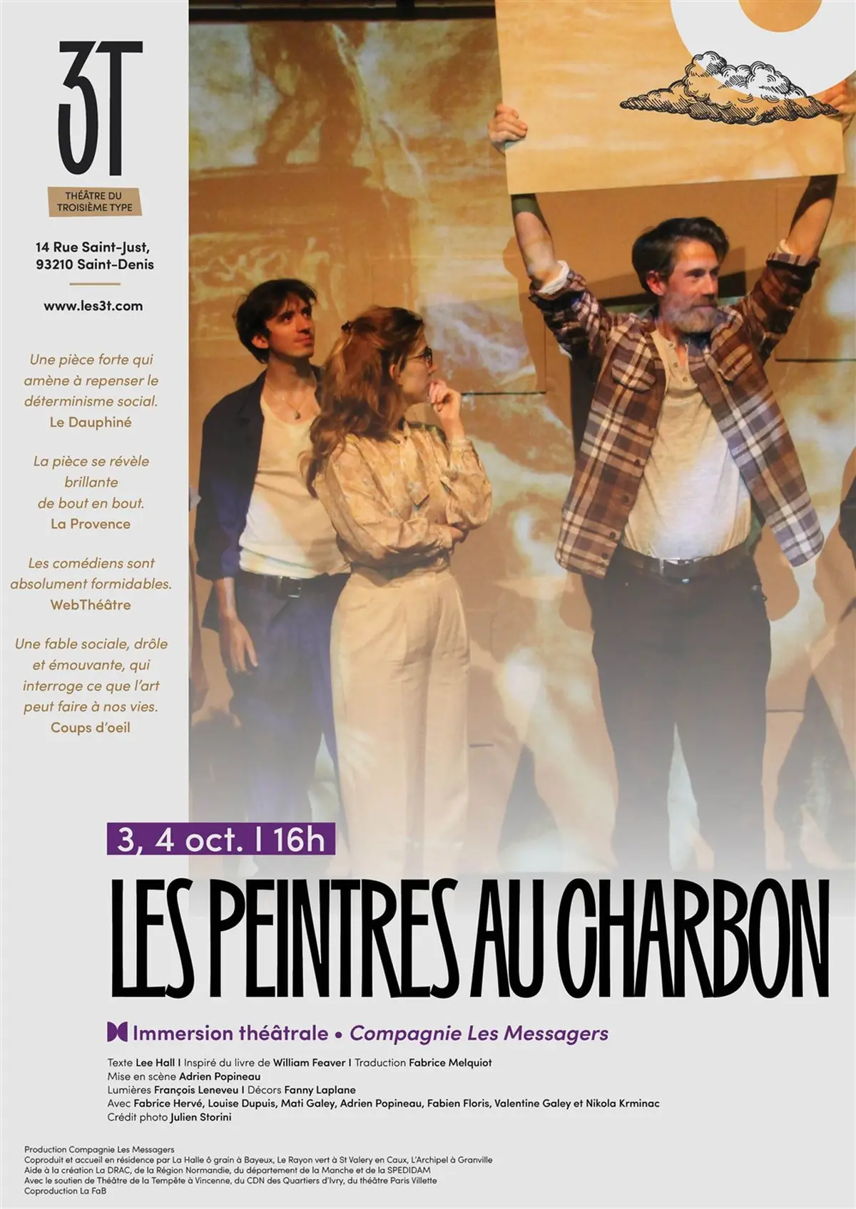 Les peintres au charbon