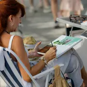 Les peintres dans la rue