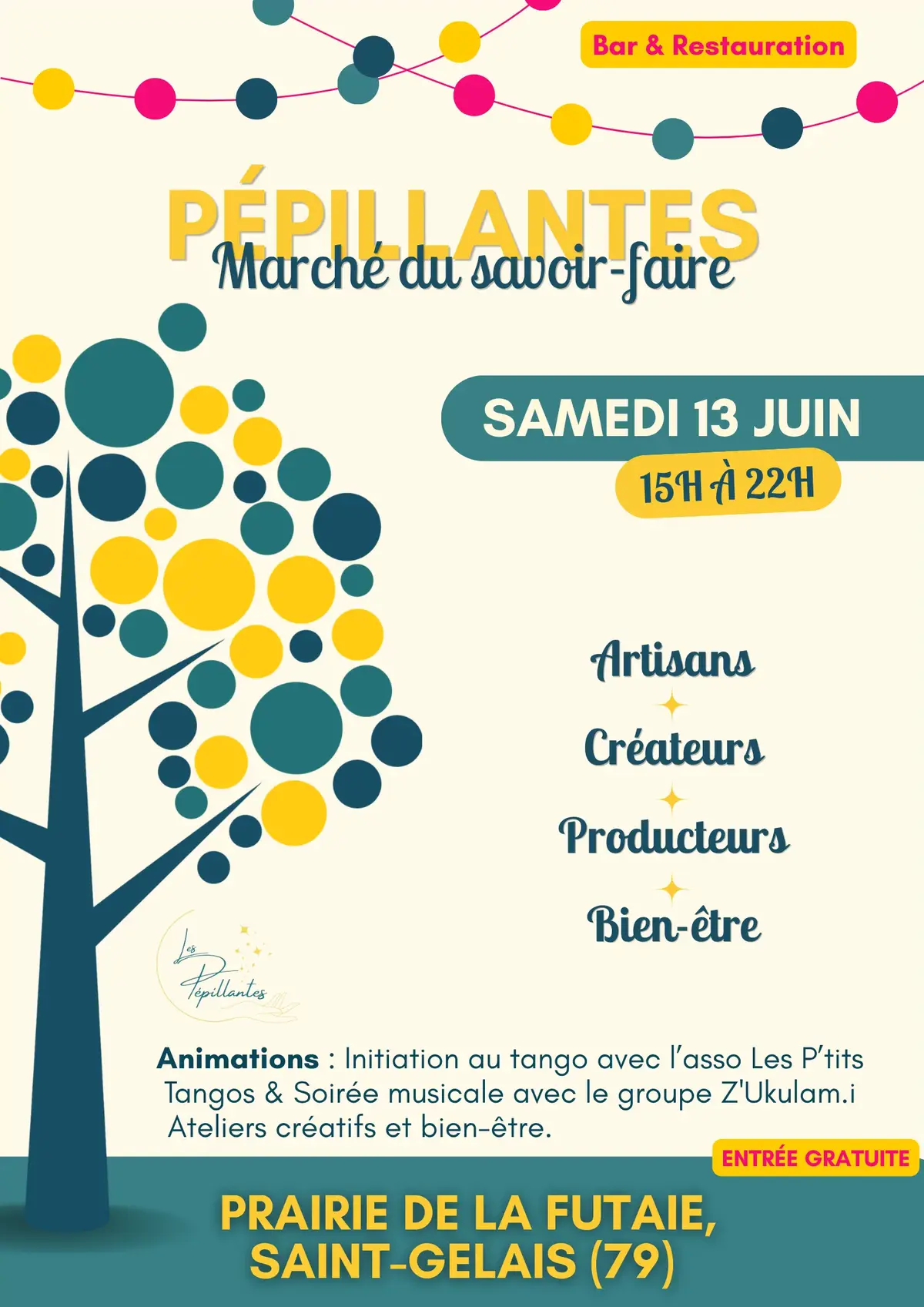 Les Pépillantes - Marché du savoir-faire à Saint-Gelais