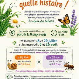 Les petites bêtes quelle histoire