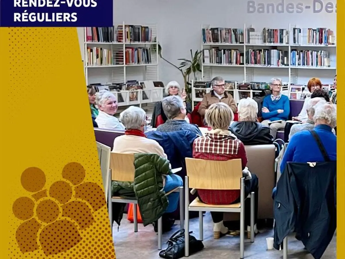 Les Petites causeries à la médiathèque Verlaine