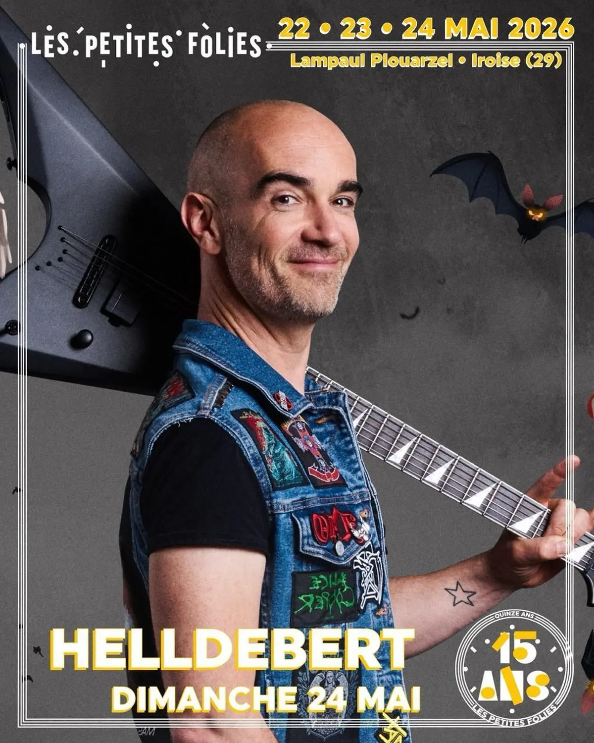 Helldebert, jumeau maléfique et métalleux d'Aldebert