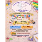 Les petits artistes d'amotz : vide grenier - vide poussette