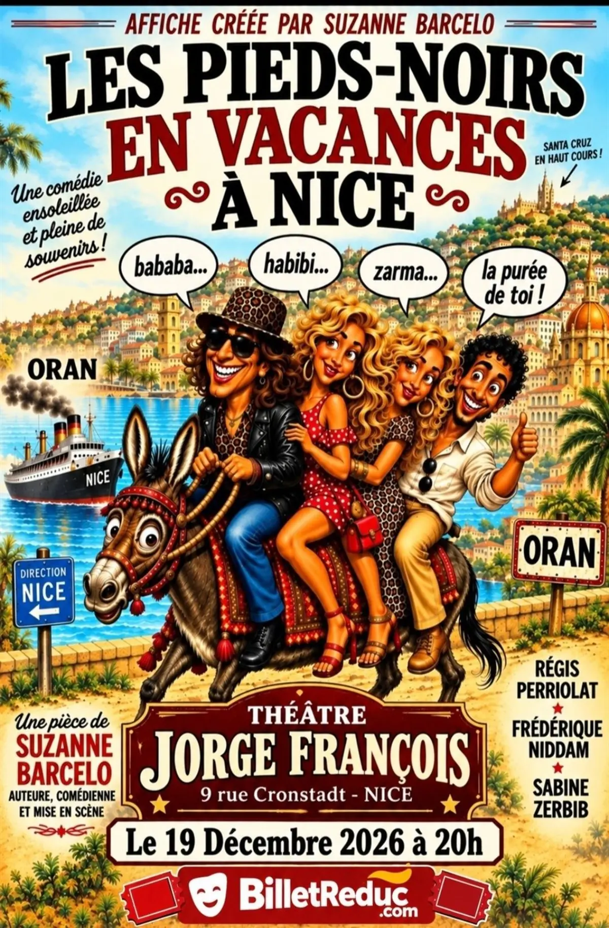 Les pieds-noirs en vacances à Nice