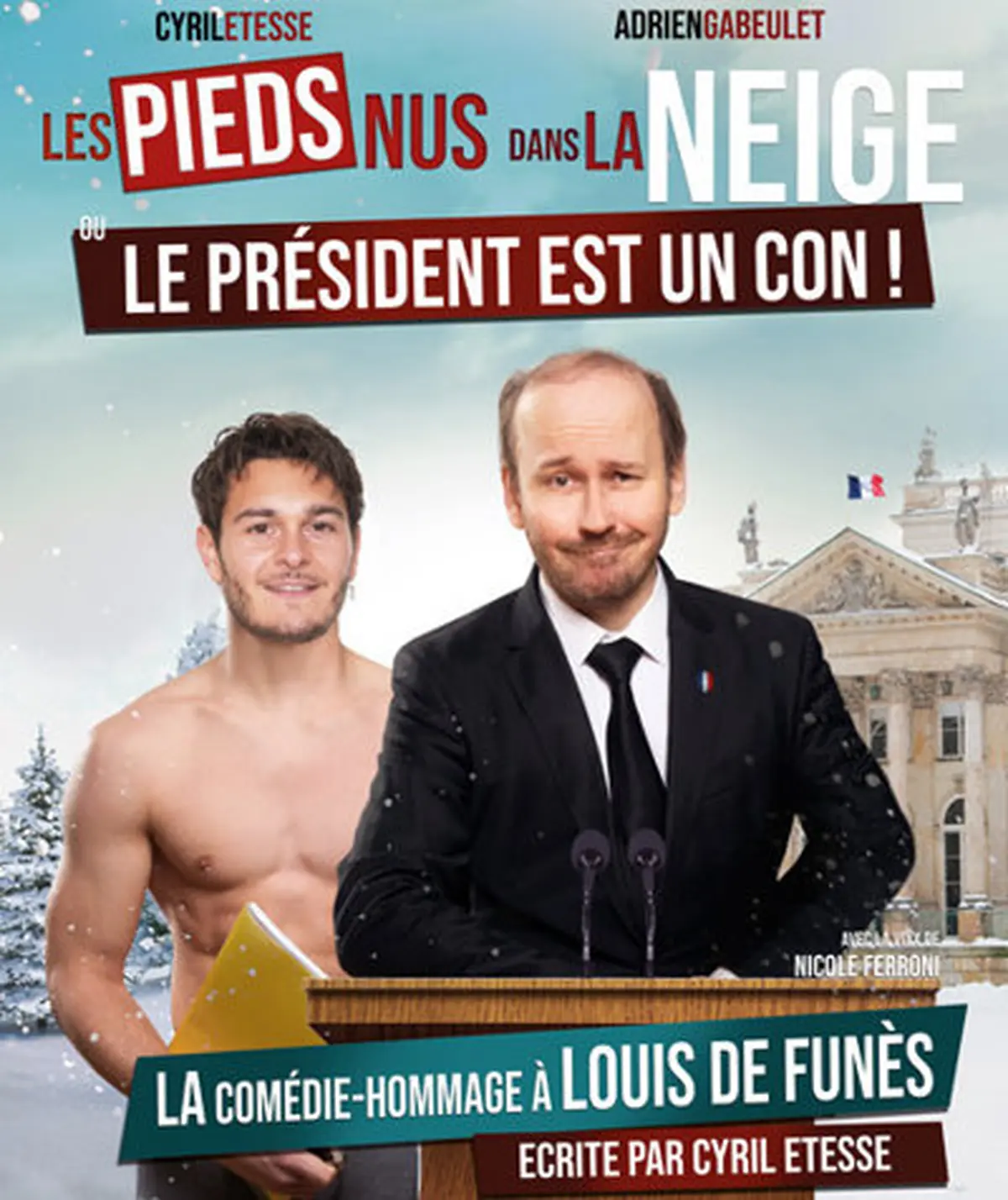 Les pieds nus dans la neige