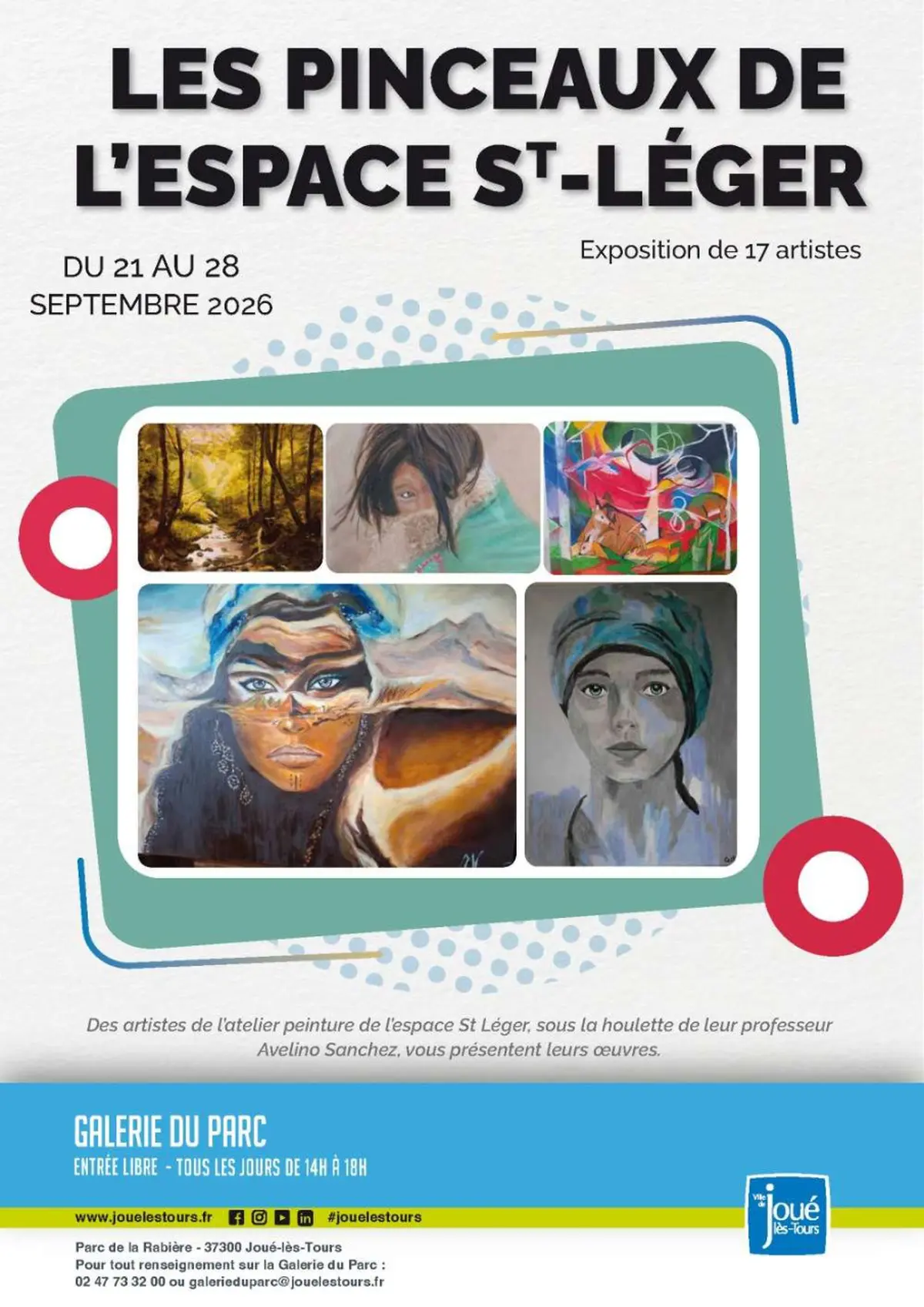 Les pinceaux de l'espace St-Léger
