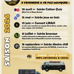 Les Pizz' & Beer du Vendredi : Soirée électro chill