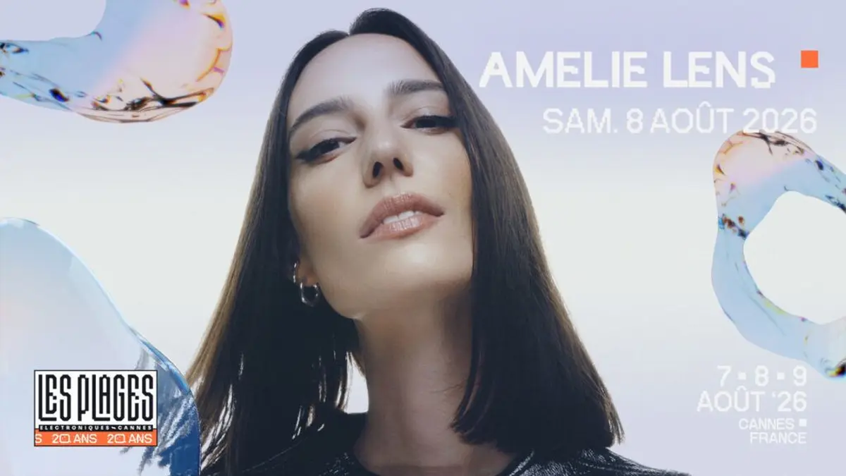 Amelie Lens sera à Cannes le samedi 8 août