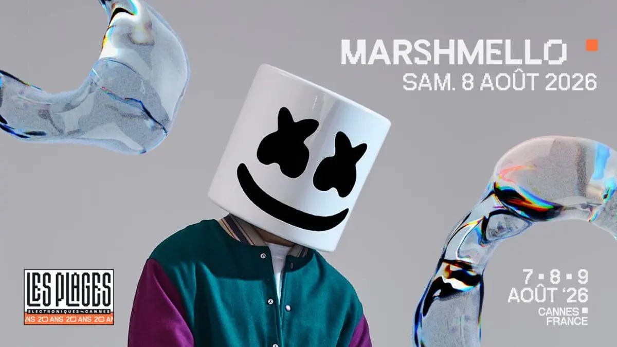 Marshmello le samedi soir aux Plages Electro
