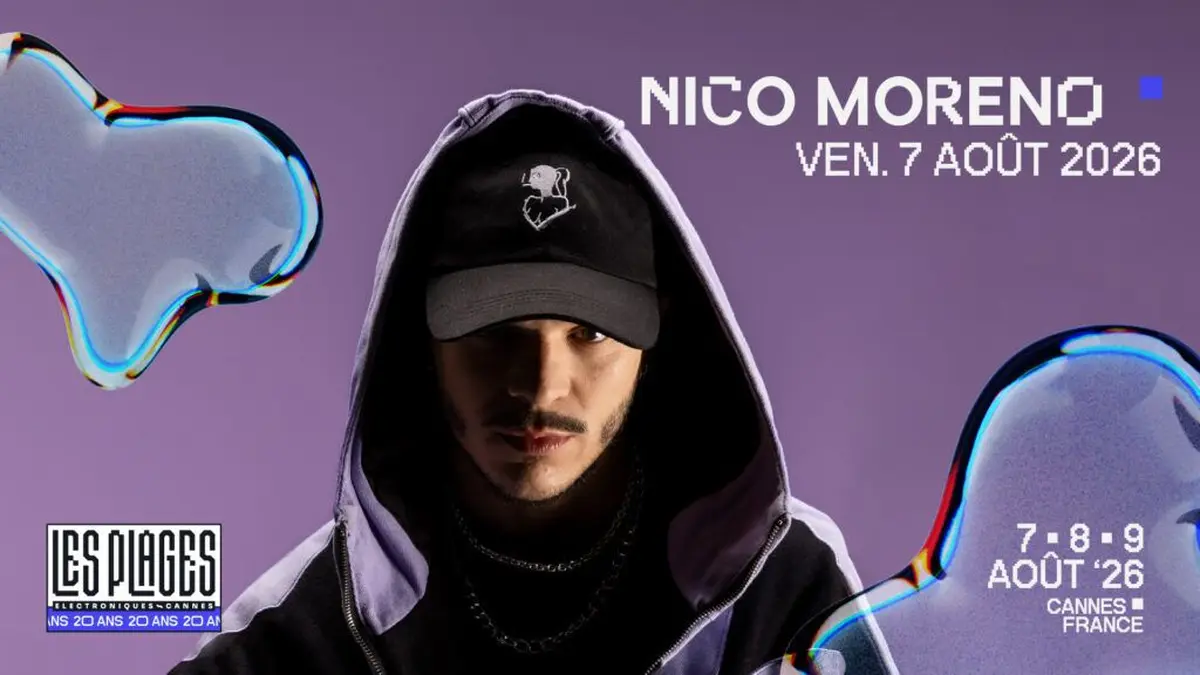Nico Moreno à Cannes le vendredi 7 août