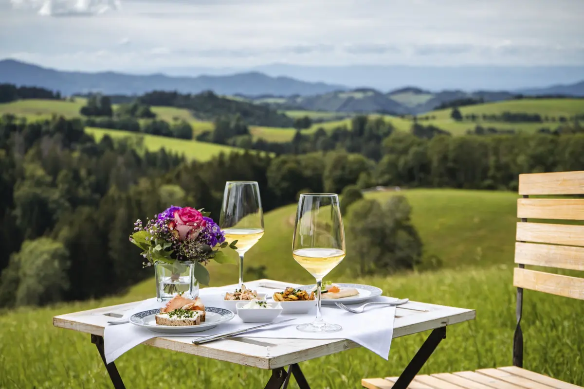 Un pique-nique en altitude