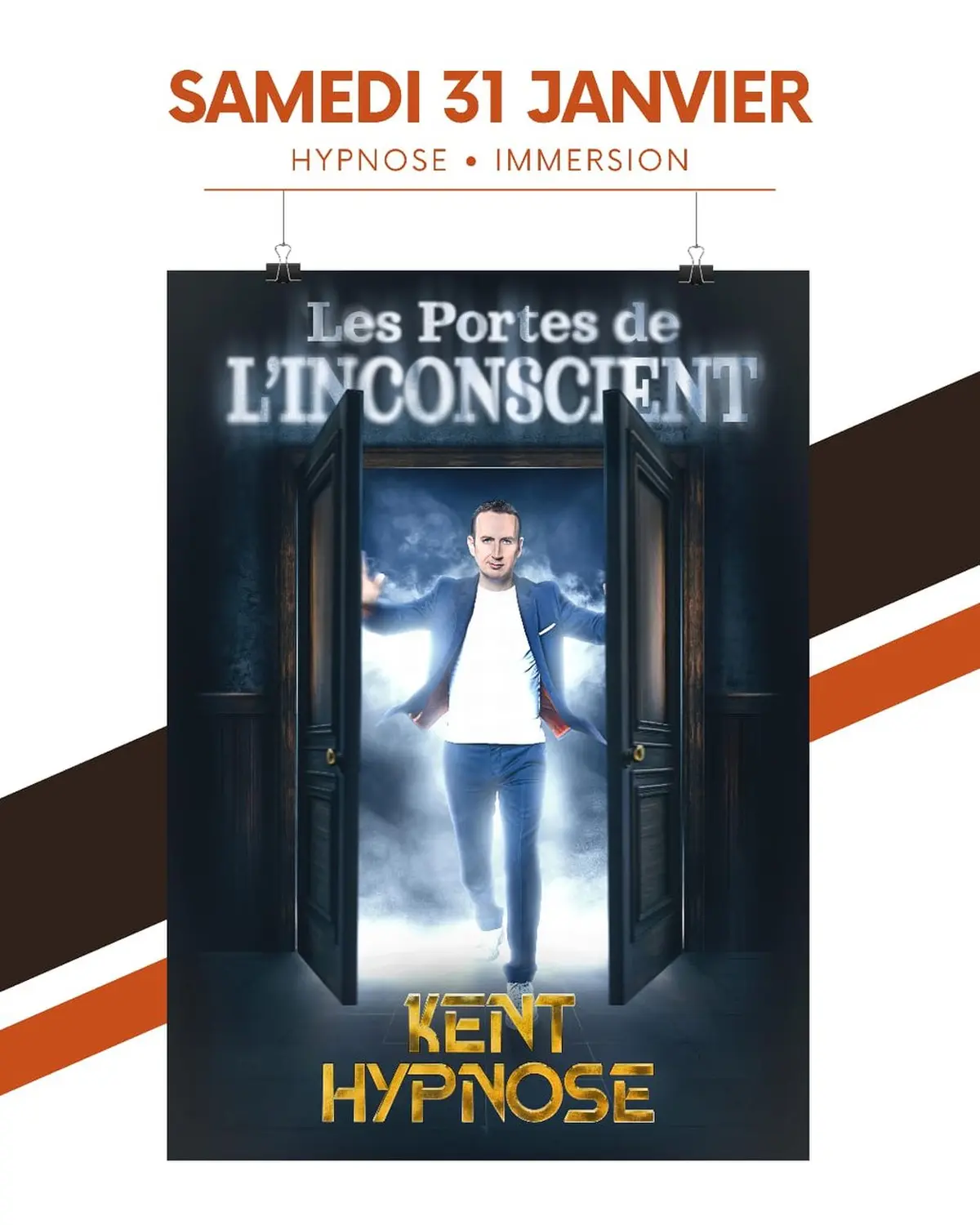 Les portes de l'inconscient - Kent Hypnose