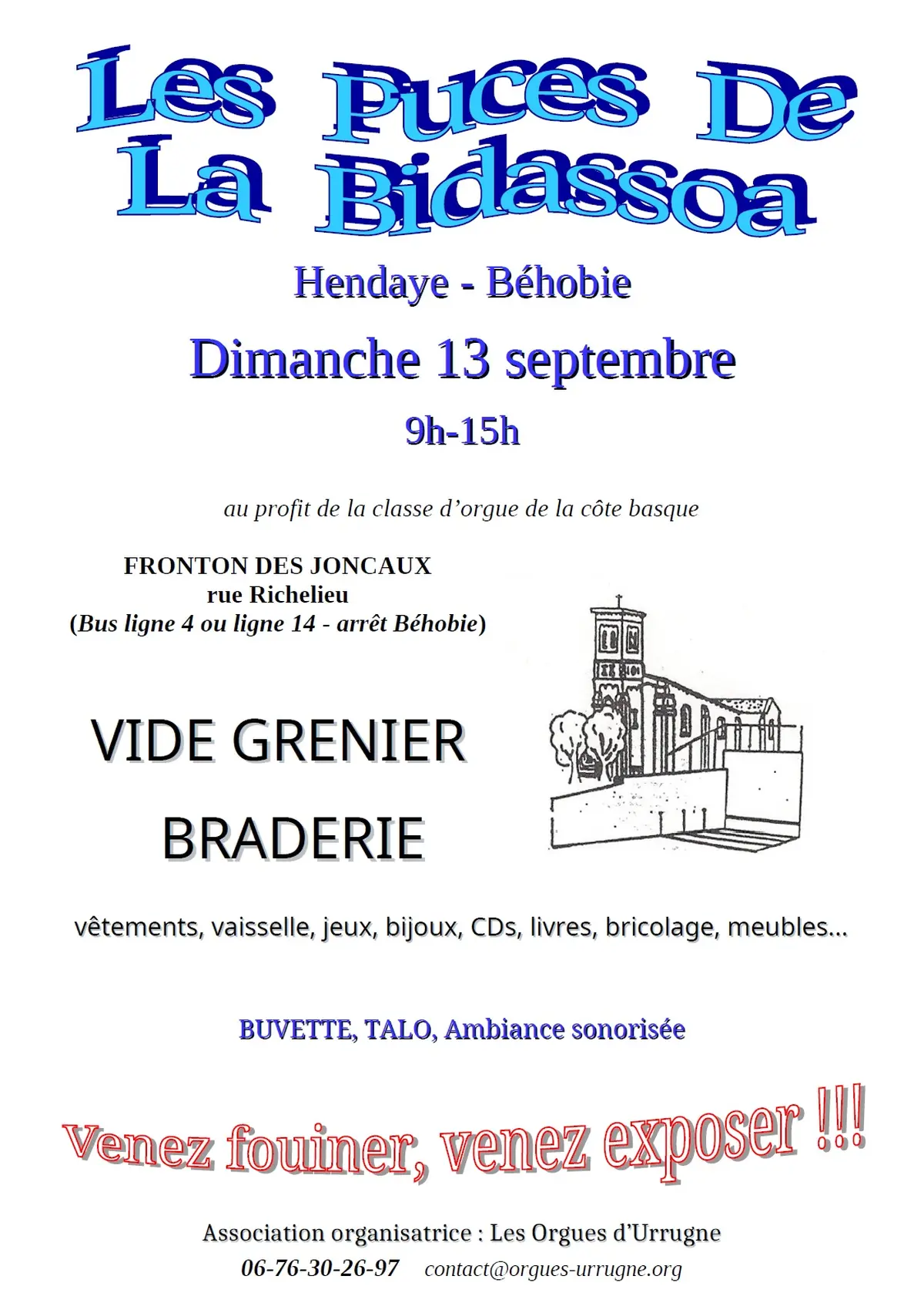 Les puces de la Bidassoa
