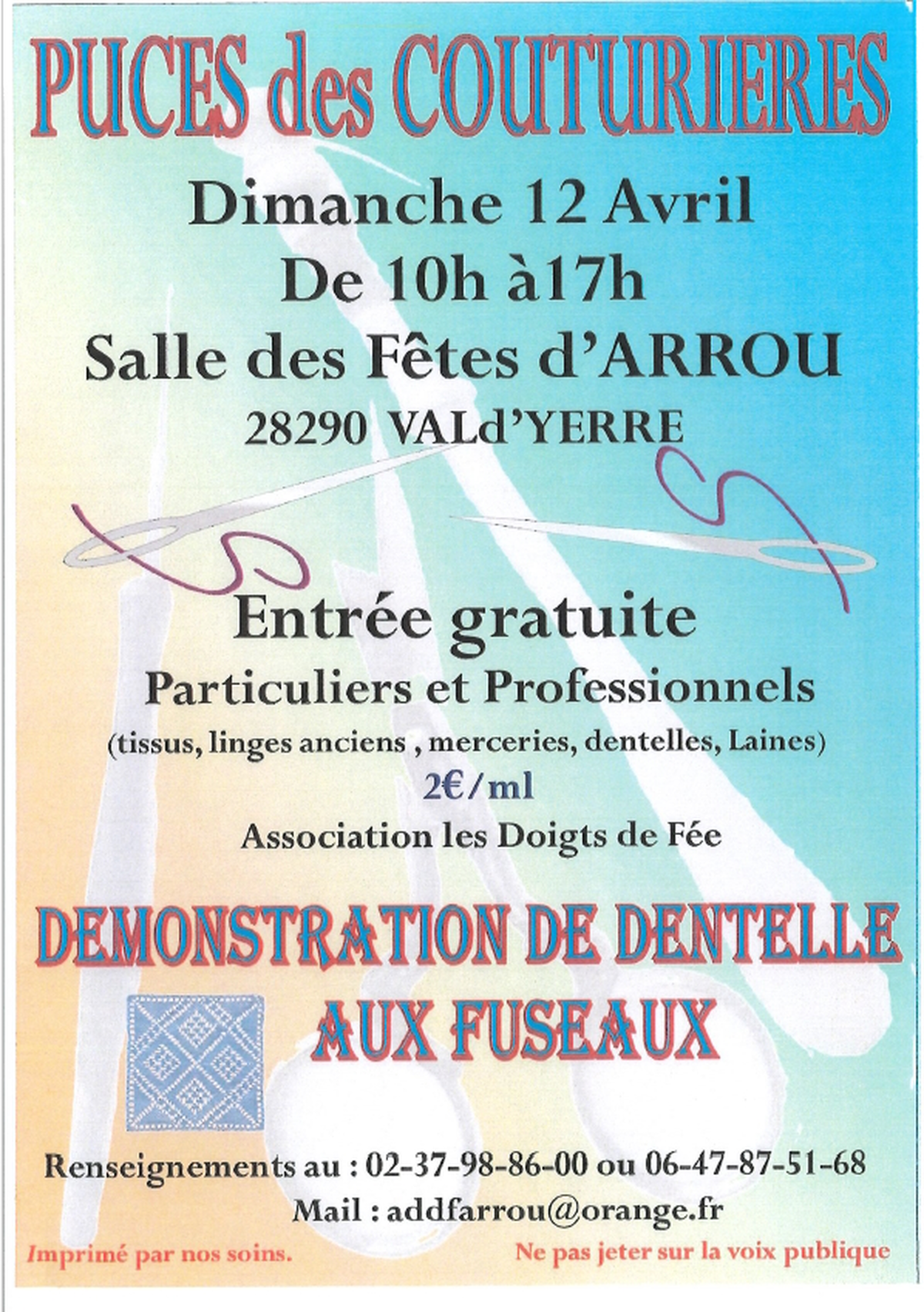 Les puces des couturières