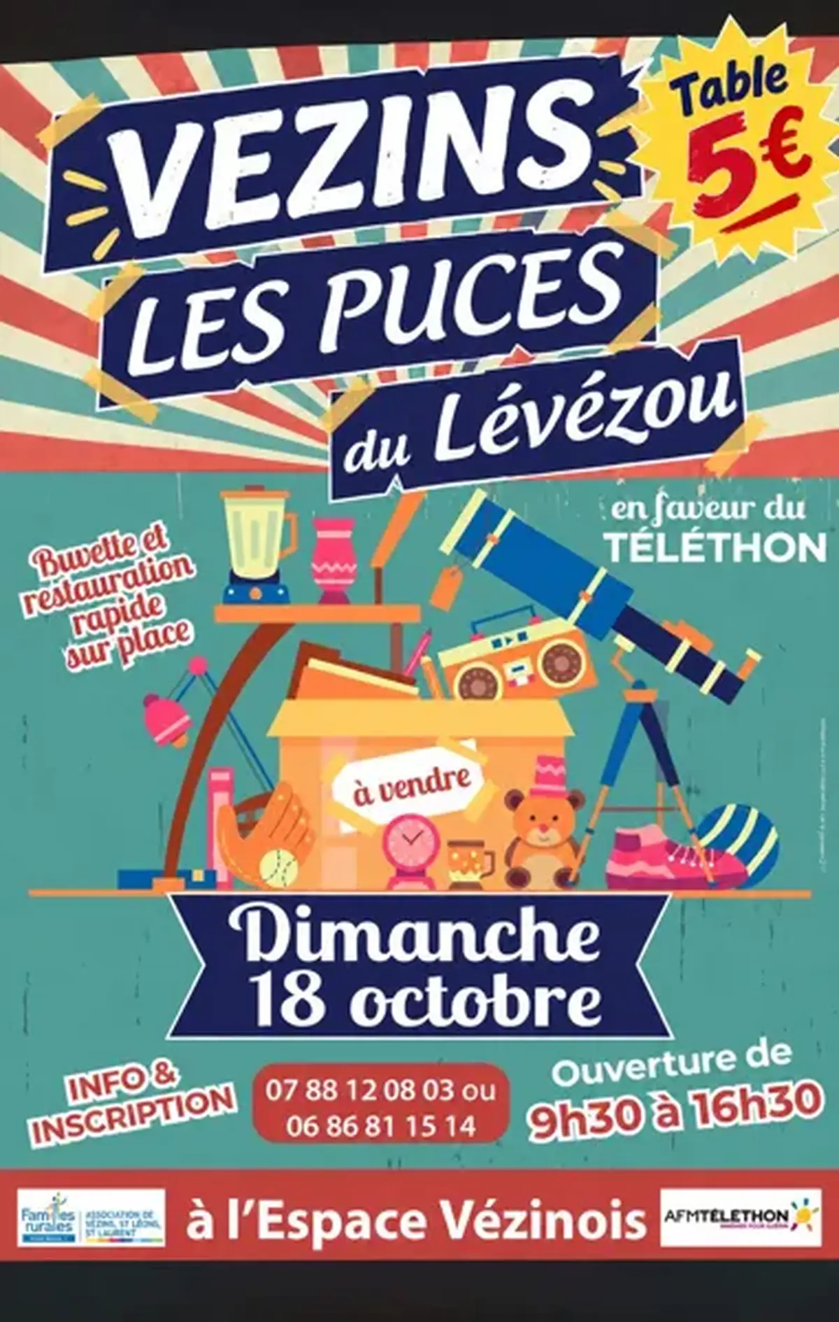 LES PUCES DU LEVEZOU (au profit du Téléthon)