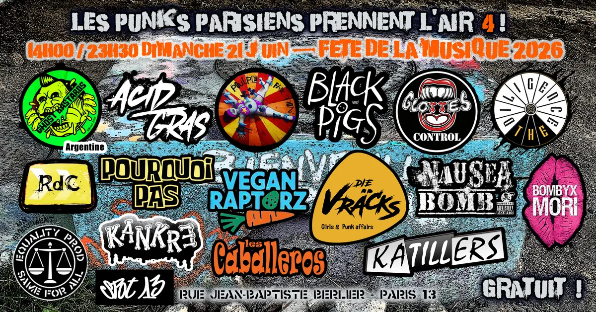 Les Punks Parisiens prennent l'air - 4