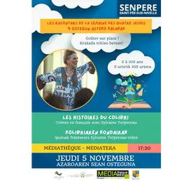 Les racontars de la semaine des quatre jeudis : Lecture d'albuns jeunesse en basque