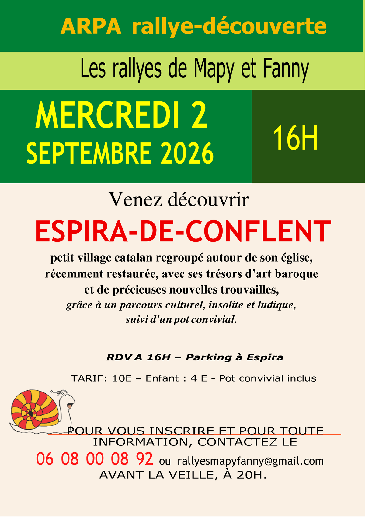 Les Rallyes De Mapy Et Fanny : Espira-De-Conflent