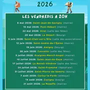 Les randonnées de Daye et de l'Elle