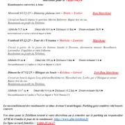 Les Randonnées du Téléthon