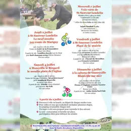 Les Rayonnantes : boucle à vélo, visites et concerts