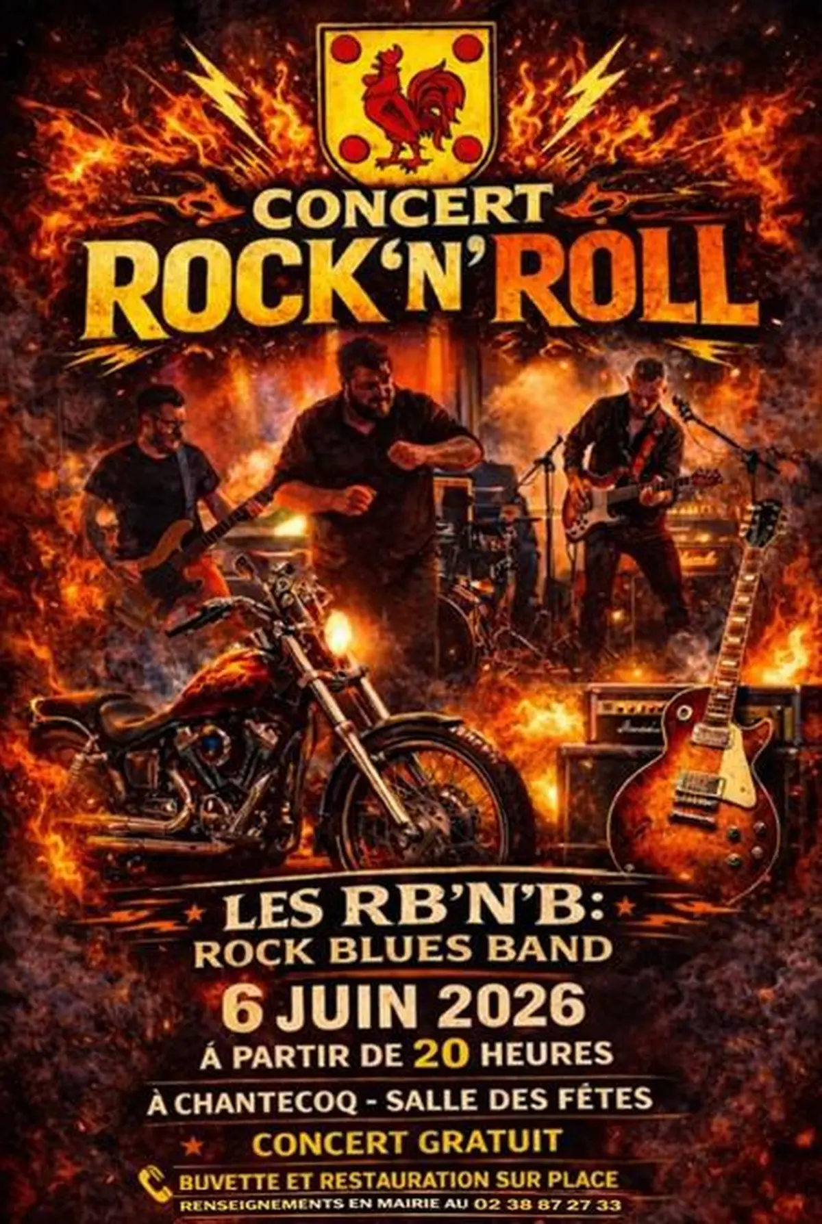 Les RB'N'B - Rock blues band - concert